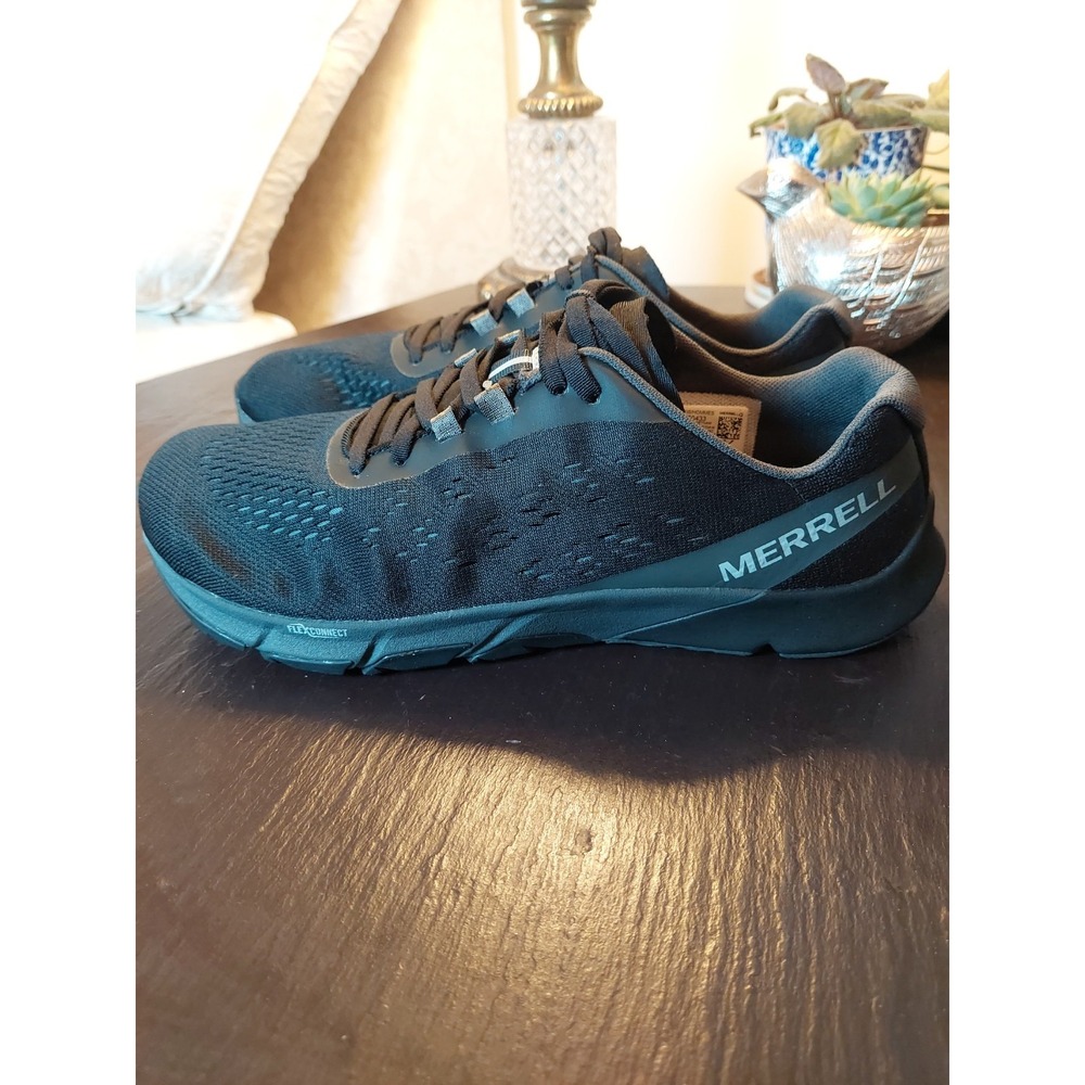 Merrell Men's Bare Access Flex 2 Mesh Black Running Shoes Sz 8 NEW! J50433 $136 - Picture 4 of 11